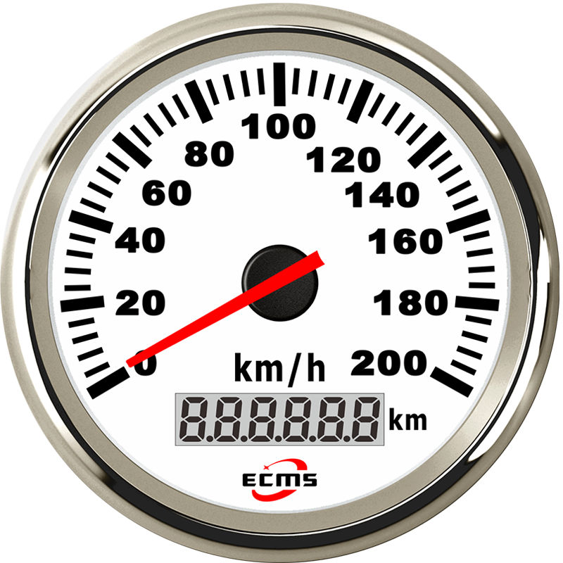 ECC-Speedometer 200km/h