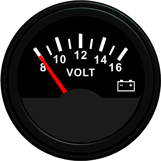 ECCS-Voltmeter 12V