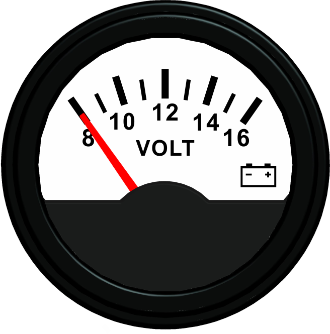 ECCS-Voltmeter 12V
