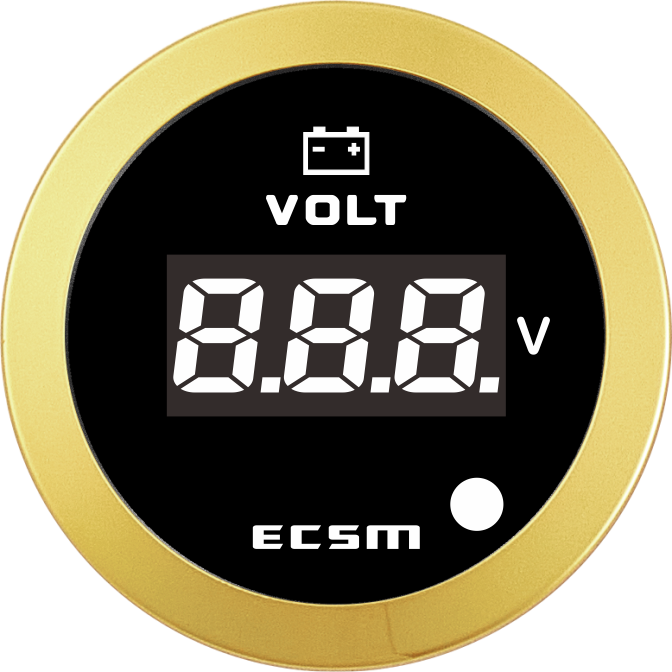 ECT-Digital voltmeter(with low voltage alarm light)