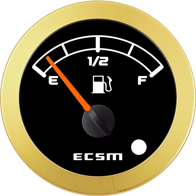 ECT-Fuel level gauge(with low level alarm light)