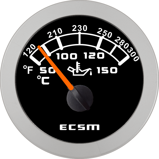 ECT-Oil temperature gauge