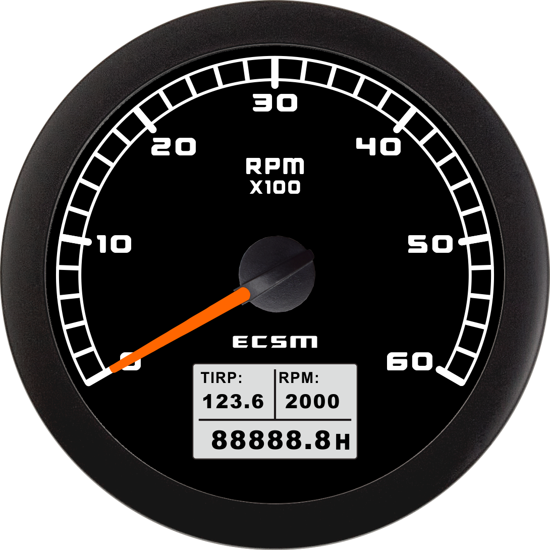 ECT-Tachometer 6000RPM