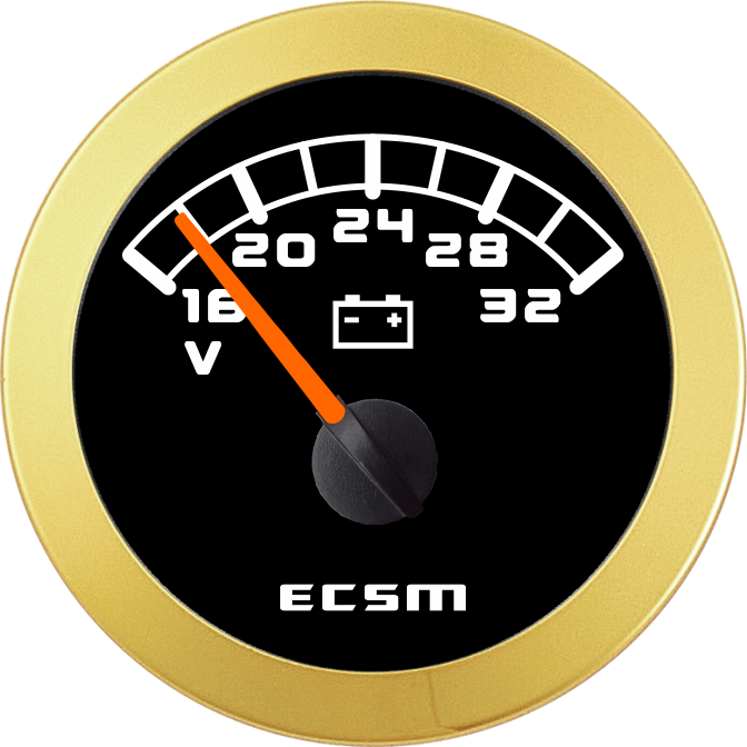 ECT-Voltmeter 24V