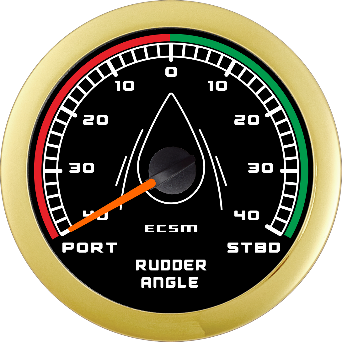 ECT-Rudder angle indicator