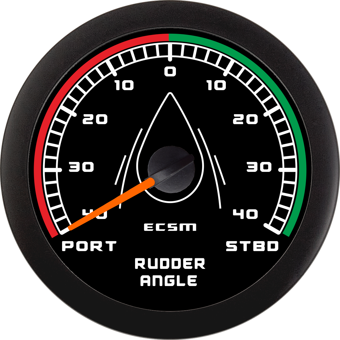 ECT-Rudder angle indicator