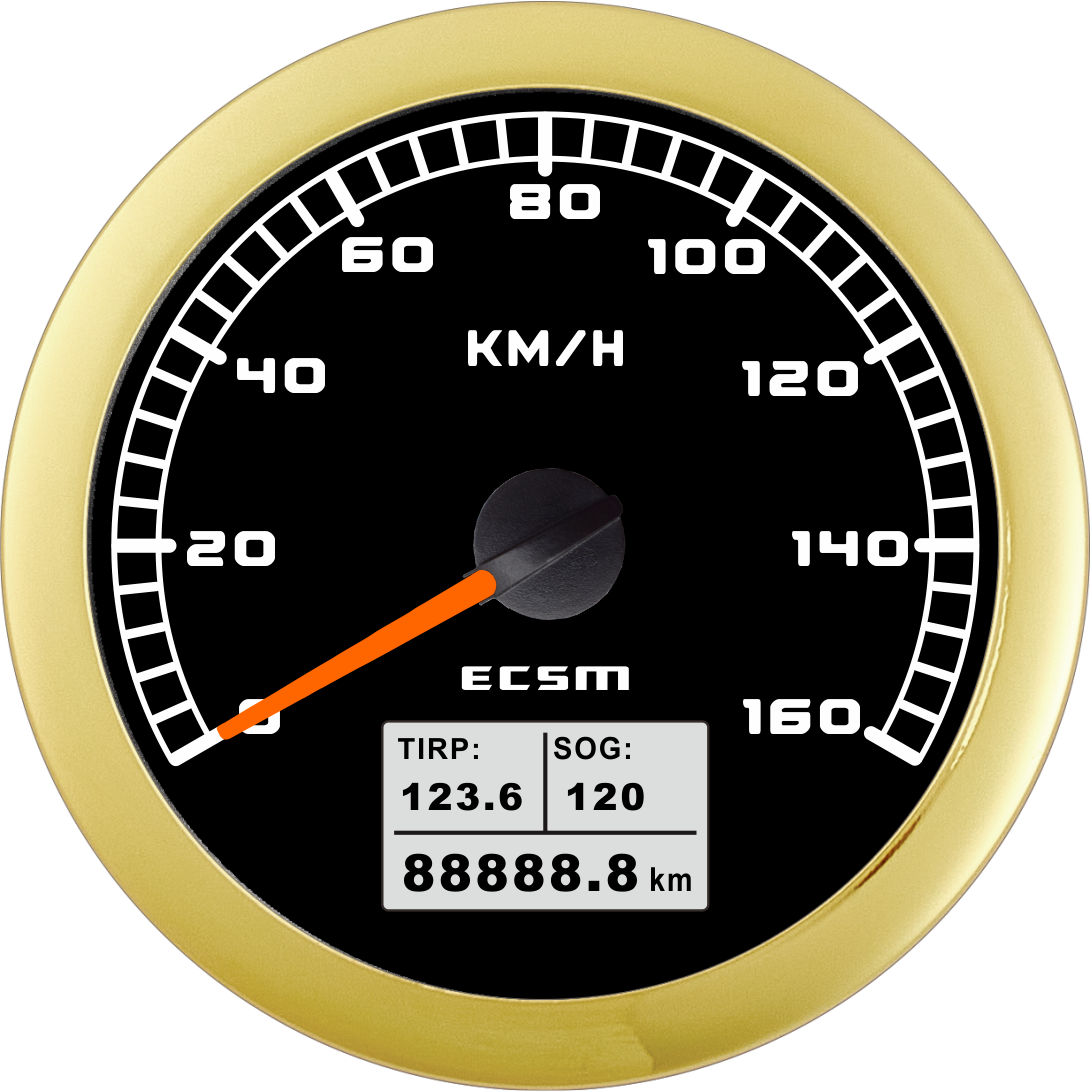 ECT-GPS speedometer 160Km/h