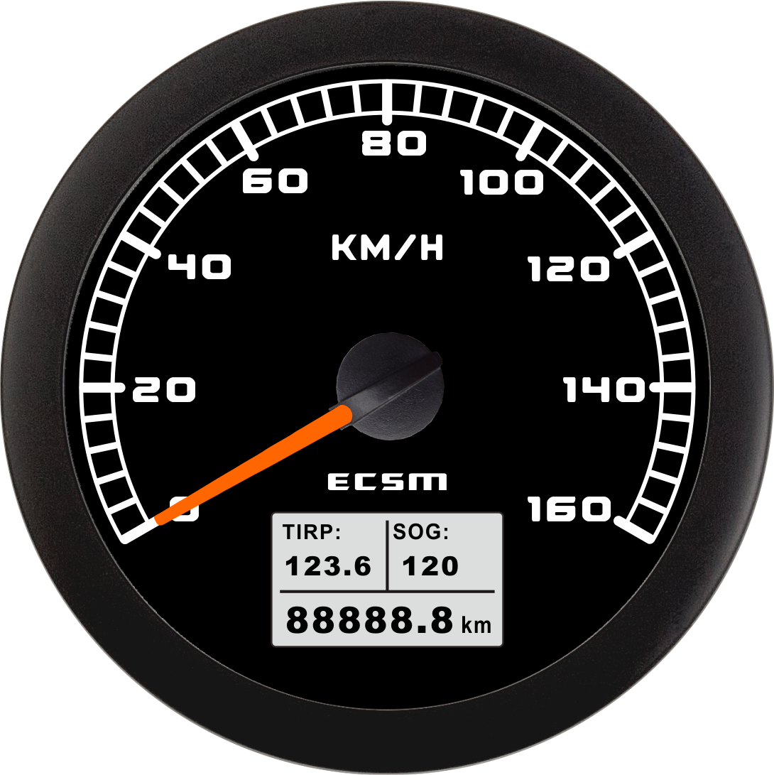 ECT-GPS speedometer 160Km/h