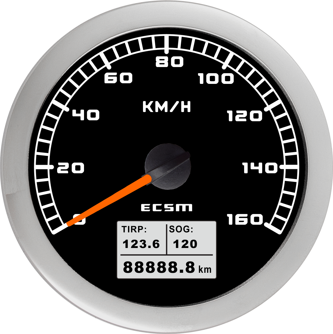 ECT-GPS speedometer 160Km/h