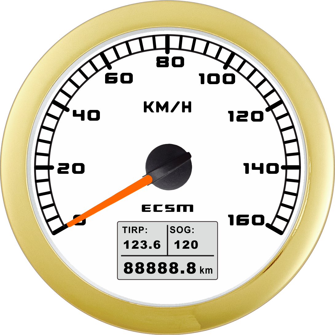 ECT-GPS speedometer 160Km/h