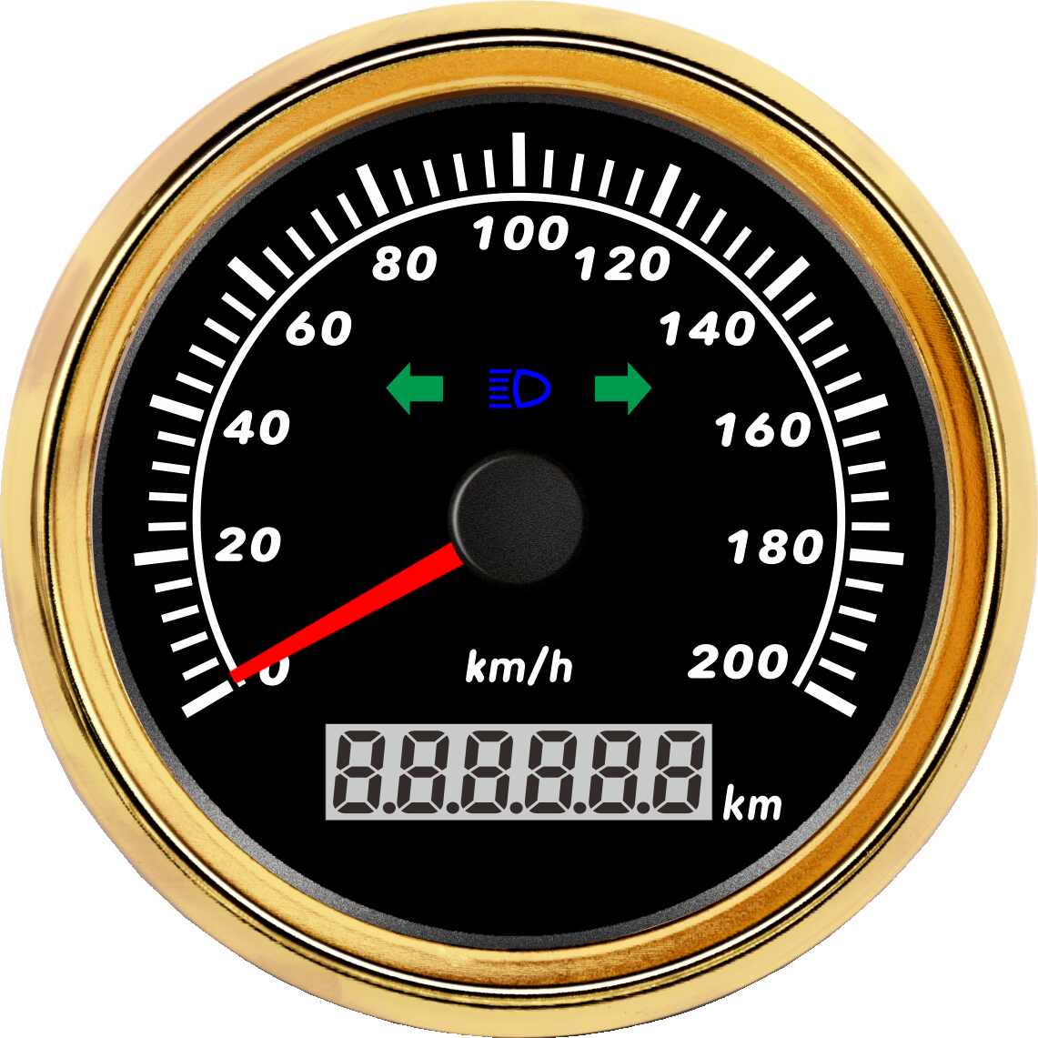 ECPC/ECPS-GPS speedometer 200Km/h