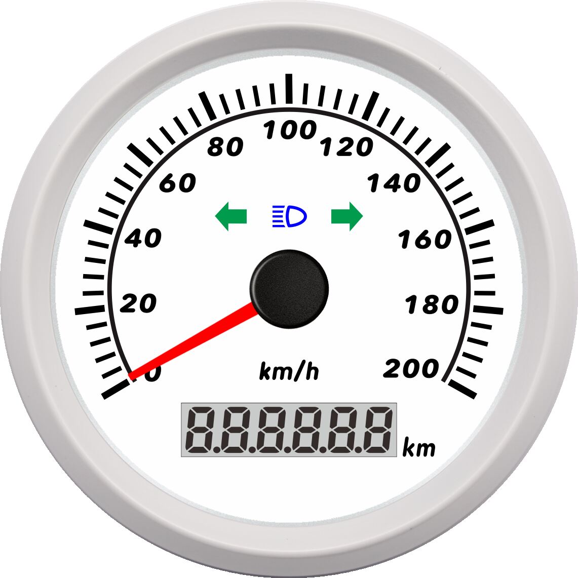 ECPC/ECPS-GPS speedometer 200Km/h