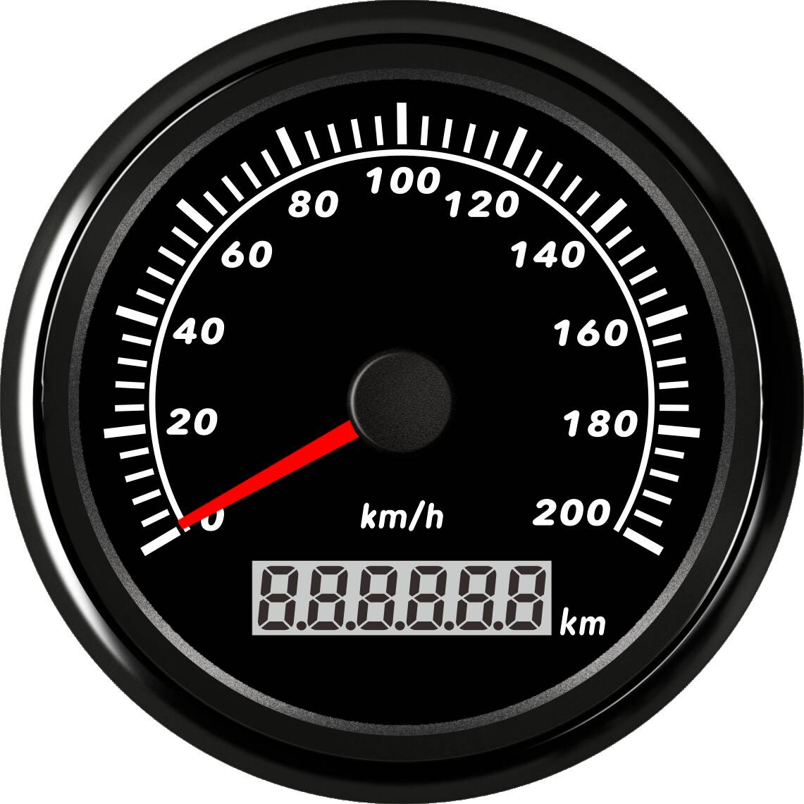 ECPC/ECPS-GPS speedometer 200Km/h