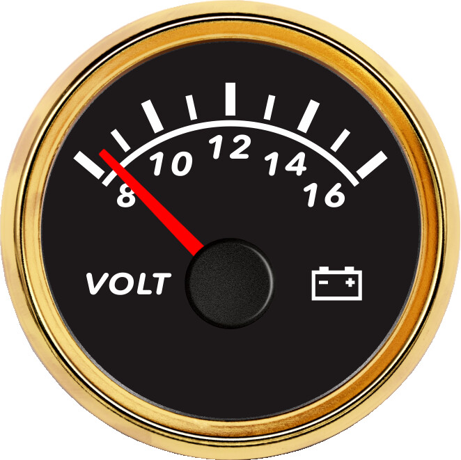 ECPC/ECPS-Voltmeter 12V