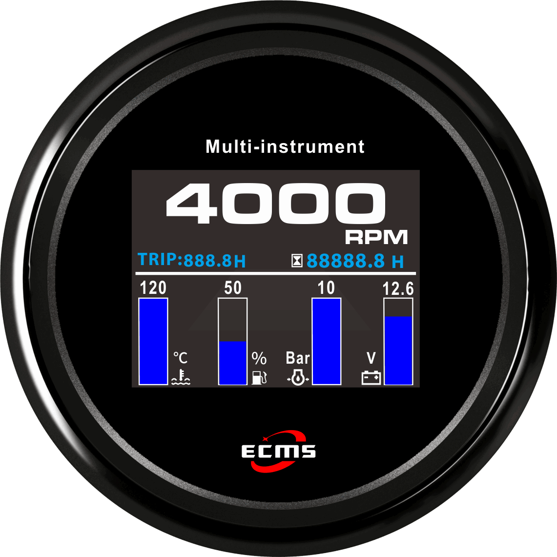 ECP/ECP2-TFT 转速多功能仪表