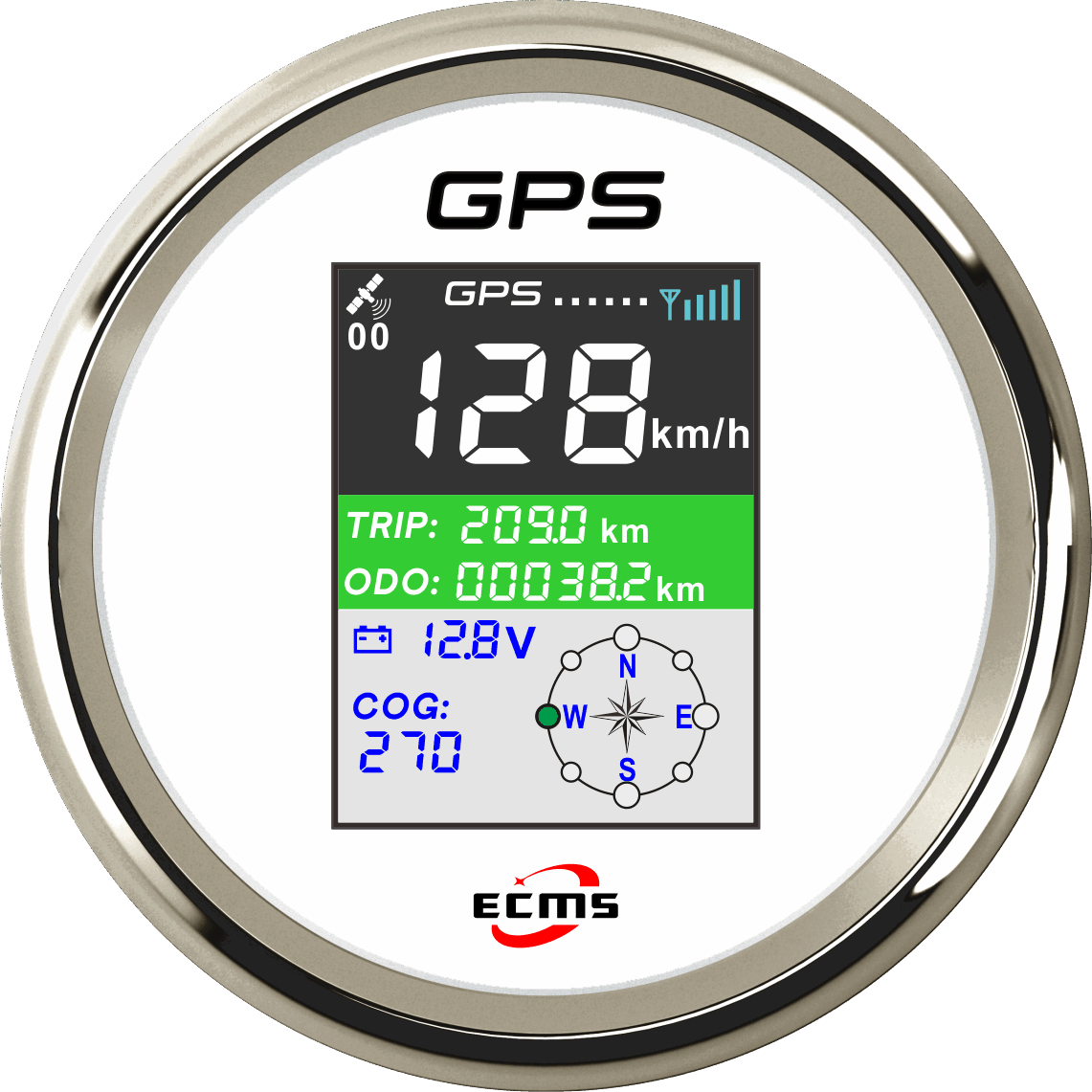 ECP/ECP2-GPS速度表（彩屏）
