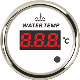 ECPC/ECPS-Digital water temperature gauge (with high temperature alarm light)