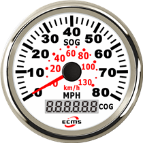 80MPH GPS速度表
