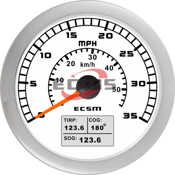 ECT-GPS speedometer 35MPH
