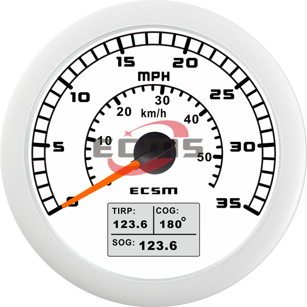 ECT-GPS speedometer 35MPH