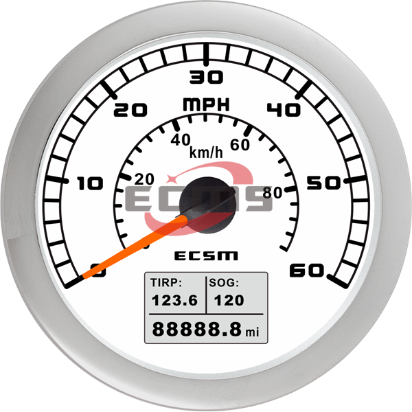 ECT-GPS speedometer 60MPH