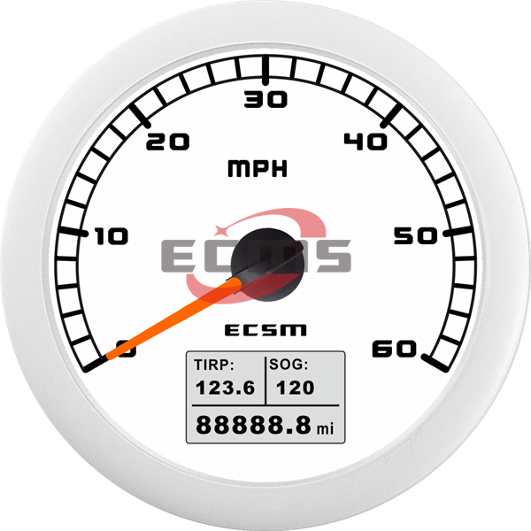 ECT-GPS speedometer 60MPH