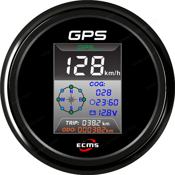 ECP/ECP2-GPS Speedometer(with clock)