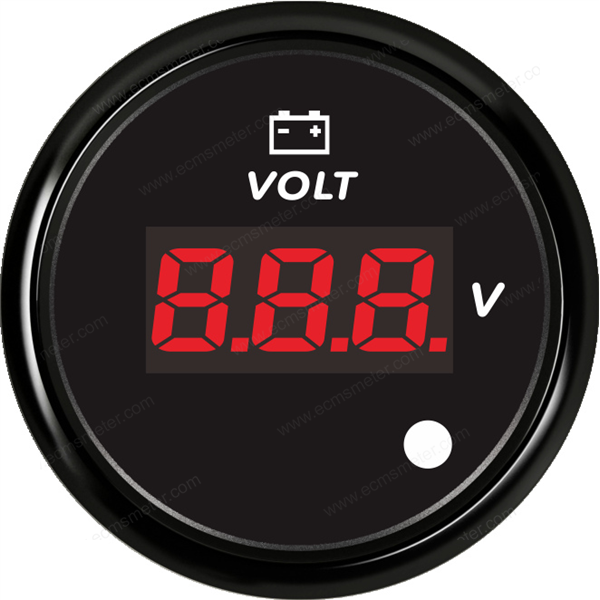 ECPC/ECPS-Digital voltmeter(with low level alarm light)