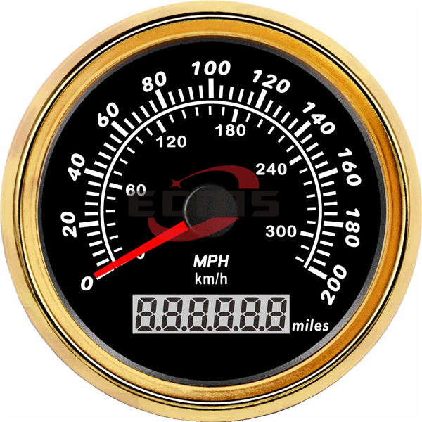 ECPC/ECPS-GPS speedometer 200 MPH