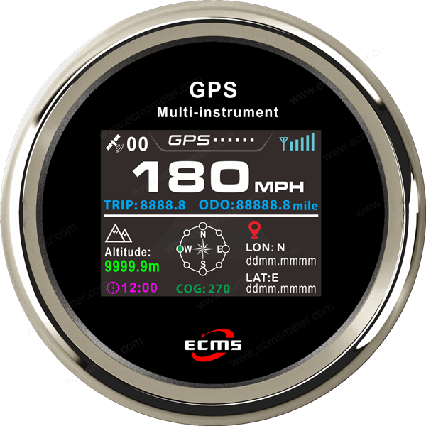 ECP/ECP2-TFT GPS速度/高度仪表
